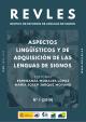Portada Revista de Estudios de Lenguas de Signos REVLES (Núm. 1)