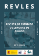Portada Revista de Estudios de Lenguas de Signos REVLES (Núm. 3)