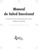 Cubierta Manual de Salud Emocional. Formación de grupos de autoayuda para mujeres familiares de migrantes