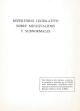 Portada Repertorio legislativo sobre minusválidos y subnormales