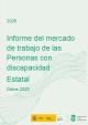 Portada Informe del mercado de trabajo de las Personas con discapacidad Estatal. Datos 2025