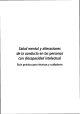 Portada Salud mental y alteraciones de la conducta en las personas con discapacidad intelectual 