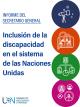 Portada Inclusión de la discapacidad en el sistema de las Naciones Unidas
